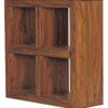 Standregal natur B/H/T: ca. 82x82x34 cm – Bild 4