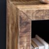 Standregal natur lackiert B/H/T: ca. 45x90x35 cm – Bild 2