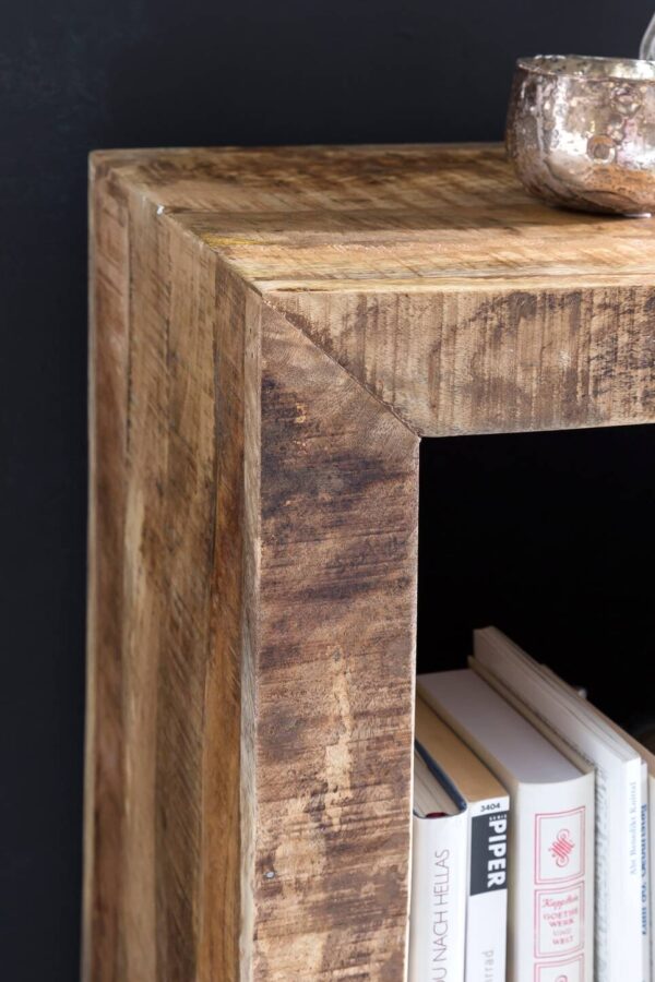 Standregal natur lackiert B/H/T: ca. 45x90x35 cm – Bild 2