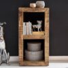 Standregal natur lackiert B/H/T: ca. 45x90x35 cm – Bild 5