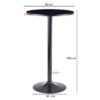 Tisch schwarz MDF – Bild 2