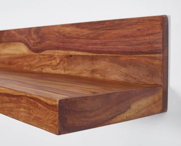 Wandregal natur B/H/T: ca. 80x17x23 cm – Bild 4