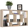Wandregal Eiche Sonoma Nachbildung B/H/T: ca. 85x47,5x16 cm – Bild 3