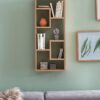 Wandregal Eiche Sonoma Nachbildung B/H/T: ca. 36x90x14,5 cm – Bild 3
