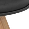 Stuhl KIRA 2er-Set schwarz Kunststoff B/H/T: ca. 48x86x55,5 cm Stuhl KIRA 2er-Set schwarz Kunststoff B/H/T: ca. 48x86x55,5 cm – Bild 2