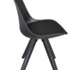 Stuhl KIRA 2er-Set schwarz schwarz schwarz Kunststoff Kunstleder Metall B/H/T: ca. 48x86x55,5 cm – Bild 5