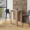 Barhocker SIMONE 2er-Set anthrazit Webstoff B/H/T: ca. 42x103x51 cm – Bild 5