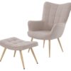 byLIVING Sessel UTA sand natur Stoff Metall B/H/T: ca. 72x97x80 cm byLIVING Sessel UTA sand natur Stoff Metall B/H/T: ca. 72x97x80 cm – Bild 3