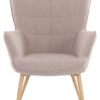 byLIVING Sessel UTA sand natur Stoff Metall B/H/T: ca. 72x97x80 cm byLIVING Sessel UTA sand natur Stoff Metall B/H/T: ca. 72x97x80 cm – Bild 4