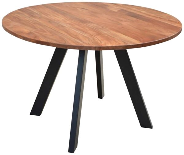 Tisch TARA natur schwarz pulverbeschichtet Tisch TARA natur schwarz pulverbeschichtet – Bild 2