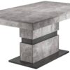 Tisch MATTHEW Beton Optik anthrazit B/H/T: ca. 140x75x90 cm – Bild 5