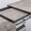 Tisch MATTHEW Beton Optik anthrazit B/H/T: ca. 160x75x90 cm – Bild 2
