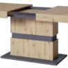 Tisch MATTHEW Eiche Nachbildung anthrazit B/H/T: ca. 160x75x90 cm – Bild 5
