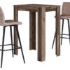 Bartisch NELE Eiche Old Wood Nachbildung Holzwerkstoff B/H/T: ca. 80x104x60 cm Bartisch NELE Eiche Old Wood Nachbildung Holzwerkstoff B/H/T: ca. 80x104x60 cm – Bild 2
