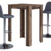 Bartisch NELE Eiche Old Wood Nachbildung Holzwerkstoff B/H/T: ca. 80x104x60 cm Bartisch NELE Eiche Old Wood Nachbildung Holzwerkstoff B/H/T: ca. 80x104x60 cm – Bild 3