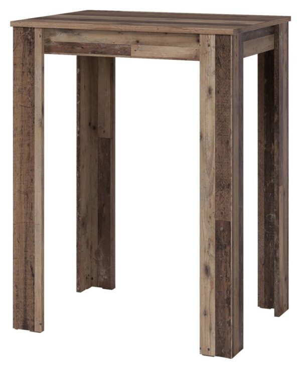 Bartisch NELE Eiche Old Wood Nachbildung Holzwerkstoff B/H/T: ca. 80x104x60 cm Bartisch NELE Eiche Old Wood Nachbildung Holzwerkstoff B/H/T: ca. 80x104x60 cm – Bild 4
