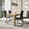 Tisch NEPAL Eiche Nachbildung B/H/T: ca. 140x75x80 cm – Bild 4