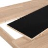 Tisch NORI Eiche Sonoma Nachbildung B/H/T: ca. 120x75x80 cm – Bild 2