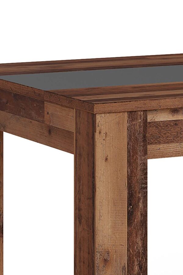 Tisch NORI Eiche Old Wood Nachbildung B/H/T: ca. 140x75x80 cm – Bild 2
