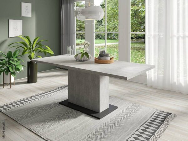 Tisch ATHEN Beton B/H/T: ca. 160x75x90 cm – Bild 3