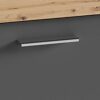 Sitzbank BEN Eiche Nachbildung anthrazit B/H/T: ca. 60x48x35 cm – Bild 5
