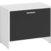 Sitzbank BEN weiß schwarz B/H/T: ca. 60x48x35 cm Sitzbank BEN weiß schwarz B/H/T: ca. 60x48x35 cm – Bild 4