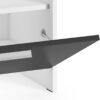 Sitzbank BEN weiß schwarz B/H/T: ca. 60x48x35 cm Sitzbank BEN weiß schwarz B/H/T: ca. 60x48x35 cm – Bild 5