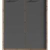 Schuhkommode BEN Eiche Nachbildung anthrazit B/H/T: ca. 63x83x35 cm – Bild 4