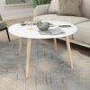 Couchtisch LASSE weiß natur – Bild 2