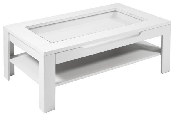 Couchtisch RALPH weiß B/H/T: ca. 110x43x67 cm Couchtisch RALPH weiß B/H/T: ca. 110x43x67 cm – Bild 5