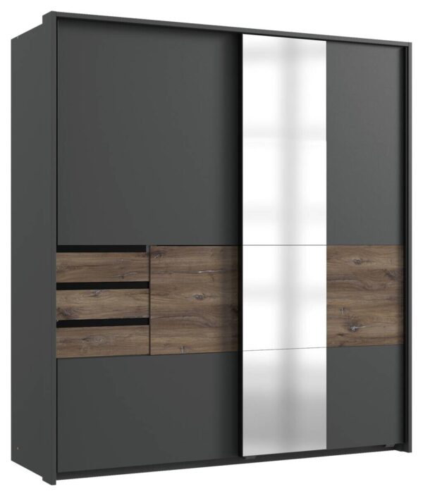 Passepartoutrahmen Bamberg Graphit B/H/T: ca. 183x200x12 cm – Bild 2