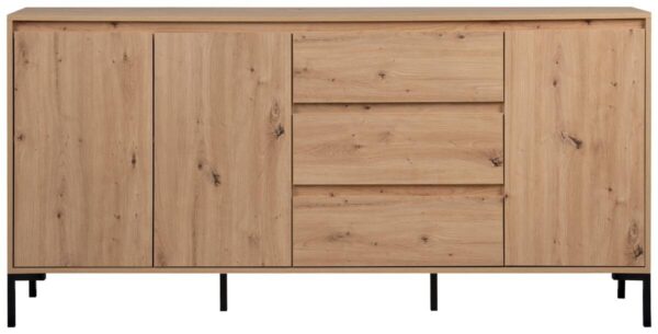Sideboard Korsika Eiche Artisan Nachbildung B/H/T: ca. 170x87x40 cm Sideboard Korsika Eiche Artisan Nachbildung B/H/T: ca. 170x87x40 cm – Bild 2