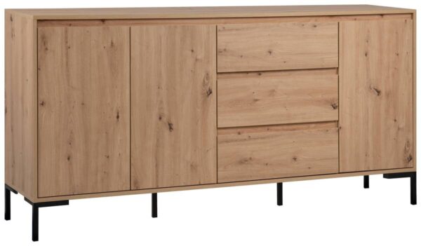 Sideboard Korsika Eiche Artisan Nachbildung B/H/T: ca. 170x87x40 cm Sideboard Korsika Eiche Artisan Nachbildung B/H/T: ca. 170x87x40 cm – Bild 3