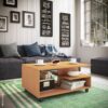 Couchtisch Stango buche Nachbildung B/H/T: ca. 80x40x50 cm – Bild 4