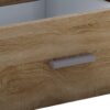 Couchtisch Junata Eiche Sonoma Nachbildung B/H/T: ca. 110x44x52 cm – Bild 3