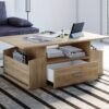 Couchtisch Junata Eiche Sonoma Nachbildung B/H/T: ca. 110x44x52 cm – Bild 4