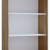 Regal Lona XL ohne Türen Eiche Sonoma Nachbildung weiß B/H/T: ca. 70x110x37 cm – Bild 2