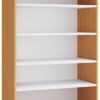Schuhregal Lona buche Nachbildung weiß B/H/T: ca. 70x110x37 cm Schuhregal Lona buche Nachbildung weiß B/H/T: ca. 70x110x37 cm – Bild 2
