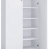 Schuhschrank Lona weiß B/H/T: ca. 70x110x39 cm Schuhschrank Lona weiß B/H/T: ca. 70x110x39 cm – Bild 2