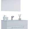 Waschplatz 3tlg-Badinos weiß B/H/T: ca. 60x50x46 cm – Bild 2