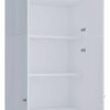 Kleiderschrank Lona weiß B/H/T: ca. 70x182x39 cm – Bild 2