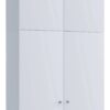 Kleiderschrank Lona weiß B/H/T: ca. 70x182x39 cm – Bild 3