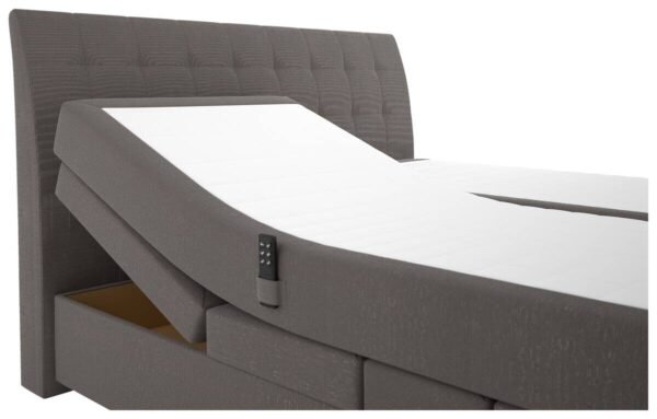 Boxspringbett Astrid braun Liegefläche B/L: ca. 180x200 cm – Bild 4