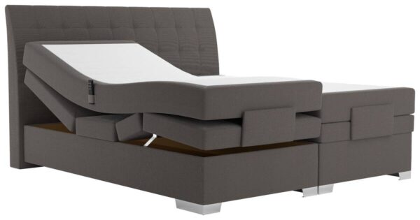 Boxspringbett Astrid braun Liegefläche B/L: ca. 180x200 cm – Bild 5