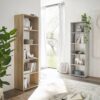 Regal Small Back Beton Optik weiß B/H/T: ca. 50x165x30 cm – Bild 4
