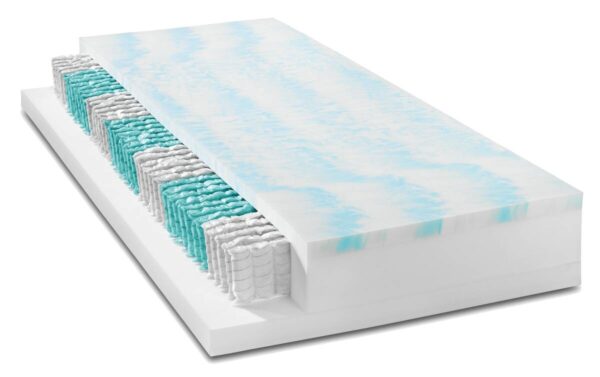 Tonnentaschenfederkernmatratze Luna Premium H2 Liegefläche B/L: ca. 90x200 cm – Bild 4
