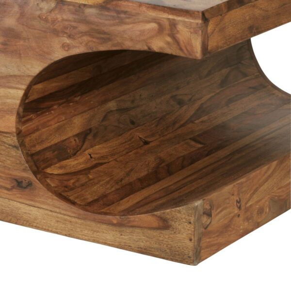 Couchtisch braun B/H/T: ca. 118x38x70 cm – Bild 5