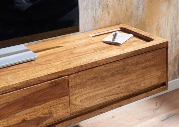 Lowboard rosenholz Nachbildung B/H/T: ca. 160x25x35 cm – Bild 2