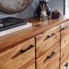 Sideboard rosenholz Nachbildung B/H/T: ca. 145x82x45 cm – Bild 2