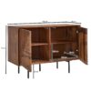 Sideboard rosenholz Nachbildung B/H/T: ca. 100x71x40 cm – Bild 4